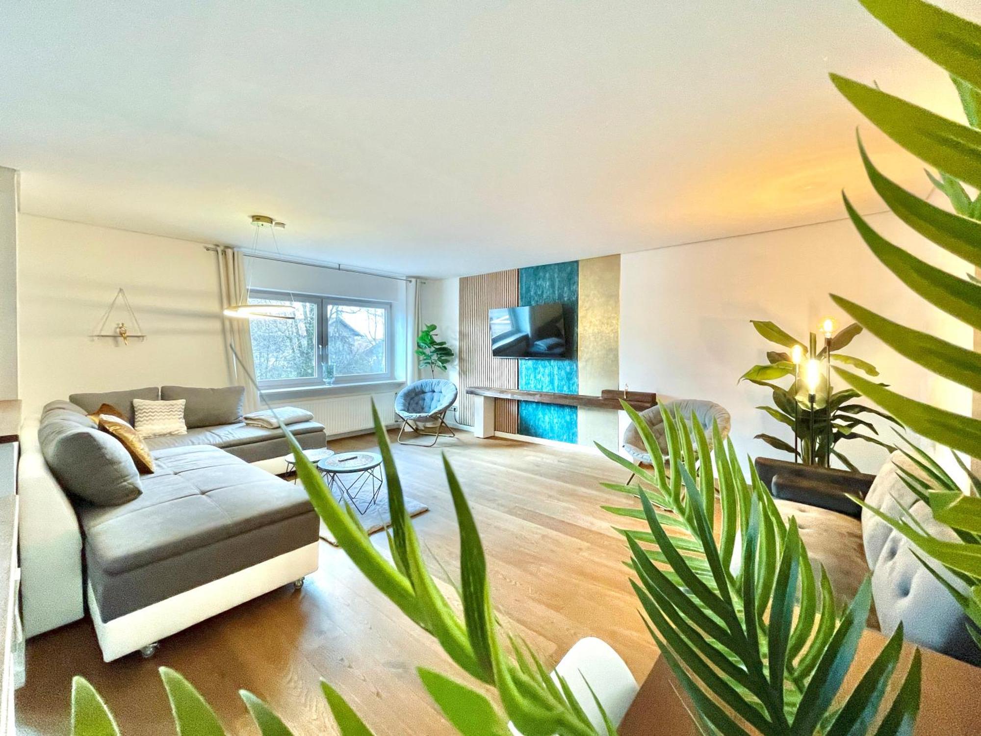 Апартаменты 130M2 Loft - Balkon, Smart Tv, Badewanne, Kaffee Розенхайм Экстерьер фото