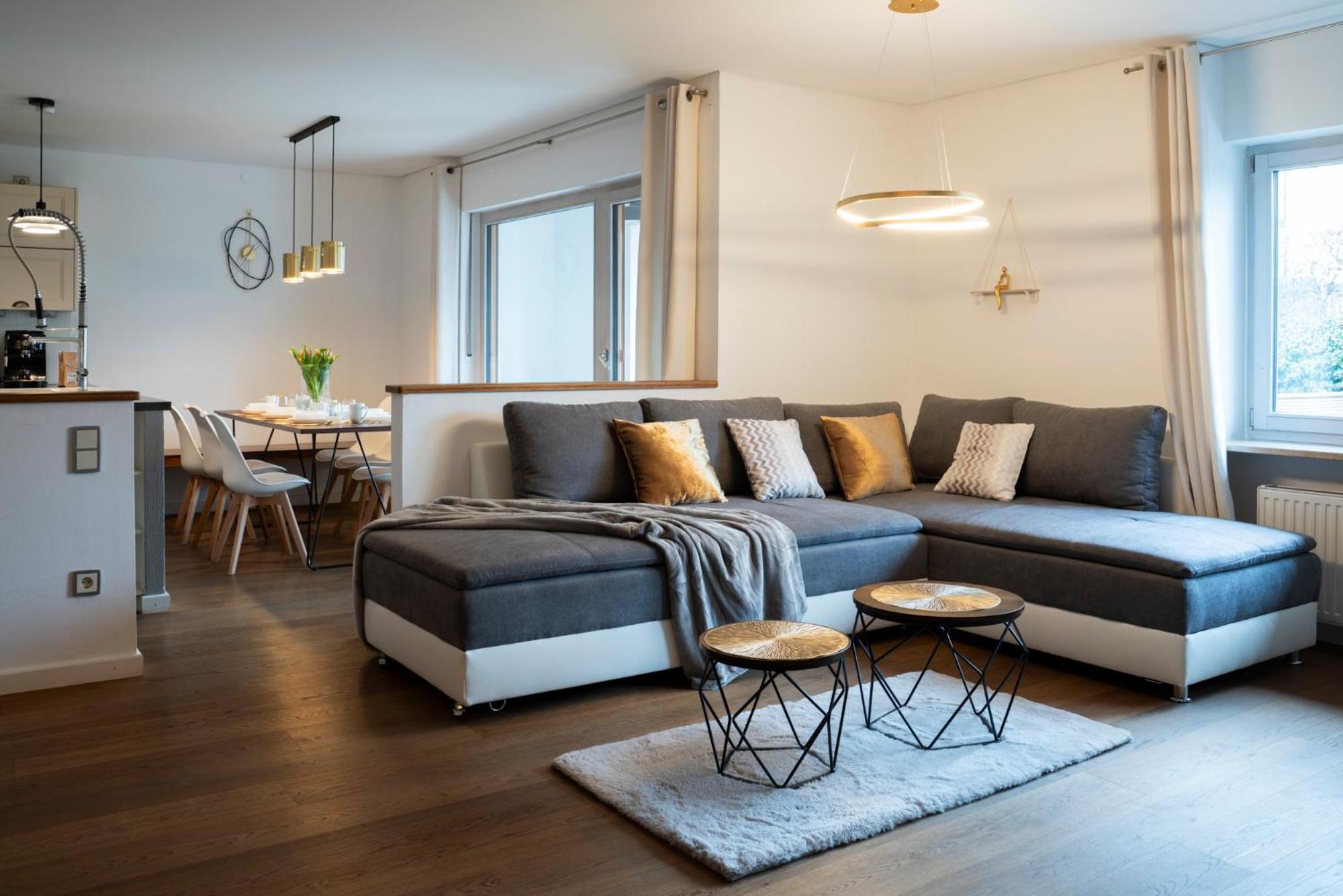 Апартаменты 130M2 Loft - Balkon, Smart Tv, Badewanne, Kaffee Розенхайм Экстерьер фото