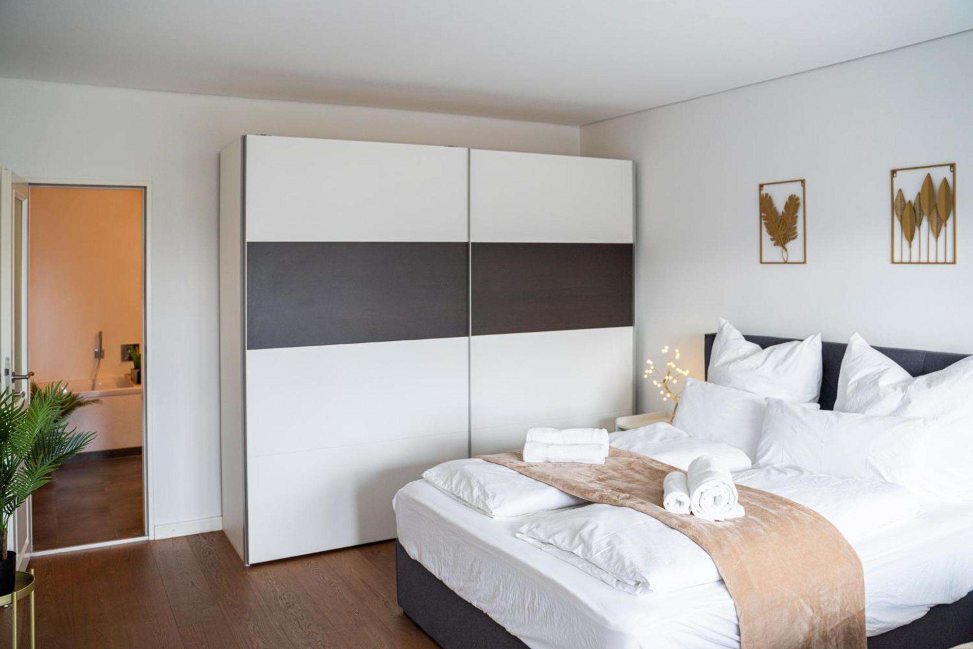 Апартаменты 130M2 Loft - Balkon, Smart Tv, Badewanne, Kaffee Розенхайм Экстерьер фото