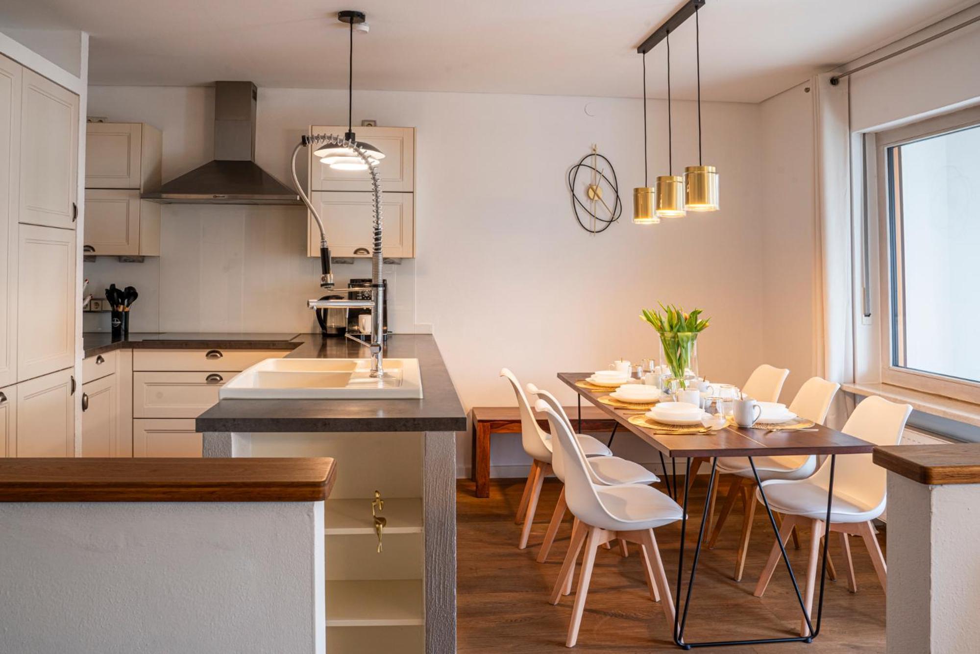 Апартаменты 130M2 Loft - Balkon, Smart Tv, Badewanne, Kaffee Розенхайм Экстерьер фото