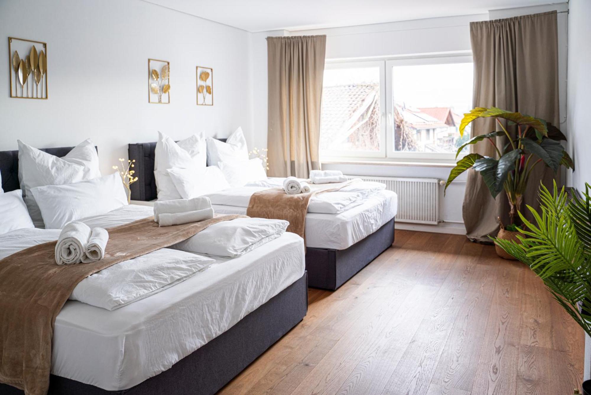 Апартаменты 130M2 Loft - Balkon, Smart Tv, Badewanne, Kaffee Розенхайм Экстерьер фото