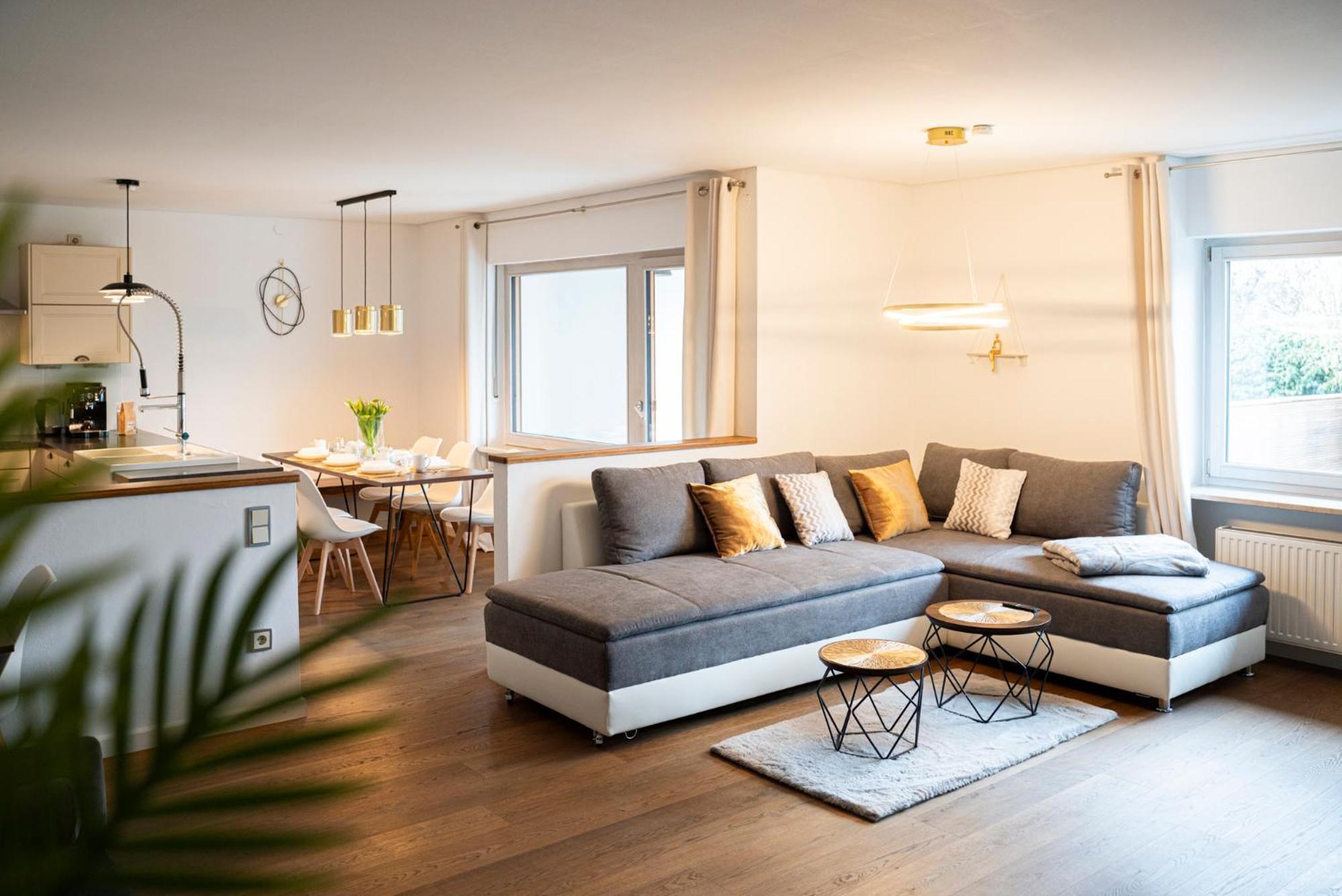 Апартаменты 130M2 Loft - Balkon, Smart Tv, Badewanne, Kaffee Розенхайм Экстерьер фото